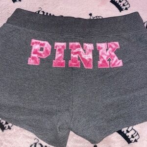 vintage victorias secret pink lounge shorts